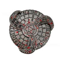 Fidgeting Spinner Stress Ease Metal Plaything Antistresse Handle Spinning Top Gyroscope Roller Relieve Stress Reducing Table Gadgets gray