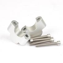 For BMW R1200R R1200 R R 1200 R Motorcycle Accessories Handlebar Riser Up Backs Moves Bracket Kit Handle Bar Riser Mount Clamp gray