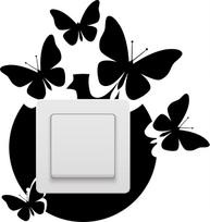 Sticker POD socket switch