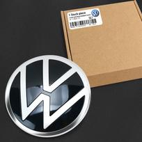 VW Pakeisti Automobilio Priekinės Radiatoriaus Grotelių Emblema VW Volkswagen MK7 Golf 7 2014-2017 Emblemos FM7 55S white