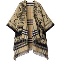 Burberry Equestrian Knight motif scarf 81096261 Fits All smėlinė