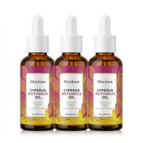 Ciperio aliejus (Cyperus Rotundus Oil) – 100% grynas natūralus plaukų šalinimo aliejus plaukų augimui mažinti (60 ml) 3pack