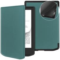 Auto Sleep / Wake Case For PocketBook Verse Lite Pro Color Smart PB619 PB634K3 PB634 PB629 Slim Flip Cover with Soft Back Shell PB619 žalia