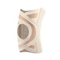 Knee Brace with Spring Stabilizers Sports Patella Cushion Supportive for Athletes, Pink M gray