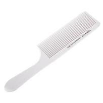New·1Pc Curved Shaver Hair Clipper Cutting Comb Barber Flat Top Anti-static Salon Comb· white