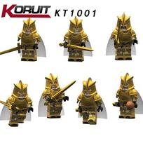Game of Thrones Ice and Fire Series KT1001 Gold Soldier KT1019 Building Blocks Toy sidabras