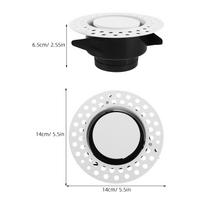 Adjustable Round Air Conditioning Outlet Vent Diffuser Ceiling Flush Mount Central Air Vent Cover for Home Office Hvac 75