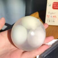 Can Be Crushed Crispy Ball Squishy Venting Toys Small Ball Rice Dumpling Squishy Pinch Three Times Sensory Fidget Toy