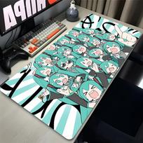 Mouse Pad Xxl Anime Girl Hatsunes Miku Desk Mats Cute Hd Desk Pad Extended Gaming Keyboard Mats Large Gamer Rubber Mousepad 900x400x2mm