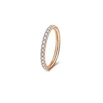 G23 Titanium Zirconia Seamless Nose and Ear Ring - European Fashion Body Piercing Jewelry