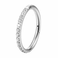 G23 Titanium Zirconia Seamless Nose and Ear Ring - European Fashion Body Piercing Jewelry