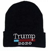 Trump Donald 2020 Beanie Hat Make America Great Again Knit Beanie Warm Cap Ski Hats juoda