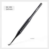 Dantų mikro veidrodėlis 3mm/3*9mm/5mm/2*7mm - Burnos veidrodėlis mikroskopinei burnos apžiūrai ir fotografijai 3*9mm