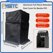 For Bambu Lab P2S/P1 Series AMS Nylon Printer Dust Cover Protector Waterproof Chair Table Cloth 3d Printer Upgraded Parts
