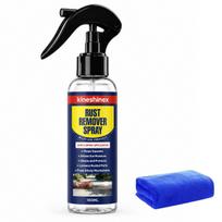 100ml Multi-Purpose Rust Remover Spray for Metal, Cleans Rust and Corrosion, Loosen Rusted Parts 1pc black