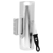 Metal Guiro Shaker Latin Percussion Guiro Instrument with Scraper Percussion Instrument Band Accompaniment Guiro gray