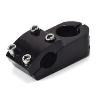 22,2 mm dviračio vairalazdė trumpa MTB vairo stovas aliuminio lydinio fiksuotos pavaros dviračio vairalazdė dviračiui kelių dviračiui MTB Bright Black