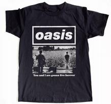 Oasis Turo Marškinėliai Liam Noel Gallagher Spausdinti Medvilniniai Marškinėliai Hip Hop Aukštosios Gatvės Unisex Marškinėliai Madingi Laisvalaikio Harajuku Marškinėliai M gray