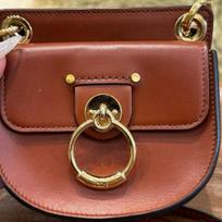 [Pre-Owned] Brown Leather Mini Crossbody Bag - Excellent #13D1O51 ONE SIZE brown
