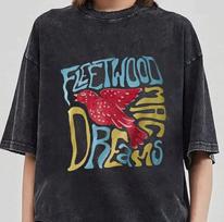 Vintage Fleetwood Mac American Tour Shirt Fleetwood Mac Rock Band T-Shirt Unisex T-Shirt XXXL gray