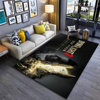 Dying Light 2 Graphic Rug Design Non-slip rug suitable for living room and bedroom sofas. 40x60cm( 15x23in ) gray