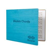 Portable Ukulele Chord Chart Ukulele Book - Over 180 Chords Paperback Notebook Ukulele blue