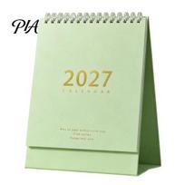 Minimalist Office Decor Desk Calendar 2026-2027, Oct 2026-Dec 2027 14-Month Calendar, Large Task Checklist Pad Desktop for Planning, Organizing Vertical payment žalia
