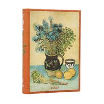 Paperblanks 2027 English Diary Hardcover Van Still Life Mini Gogh’s DE1892-7 beige