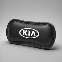 Leather Car Pillow Car Knee JRTUJD45 Pad Elastic Memory Foam Leg Pad For Kia Morning Sportage K8 K3 K9 Ceed Picanto Stonic K7 K5 Rio Niro juoda