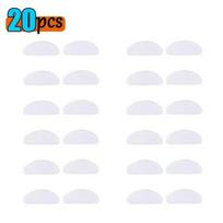 10/50pcs Silicone Glasses Nose Pads Adhesive Nose Pads Non-slip White Thin Nosepads for Glasses Eyeglasses Eyewear Accessories white-20pcs