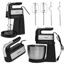 1000W Hand Mixer with 4.5L Stainless Steel Bowl Kraft&Dele