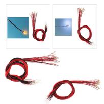 40pc Model Train Presoldered Micro Litz Wired LED Leads Wires