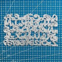 26 Angliškos Raidės ir Skaičiai Metaliniai Pjaustymo Štampai, Metalinė Pjaustymo Forma, Scrapbooking Štampai, PASIDARYK pats Graviruotas Reljefinis Trafaretas Rankdarbiams sidabras