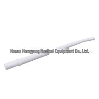 Dental Surgical Bent Tube Strong Saliva Suction Mouthpiece - Disposable Oral Suction Tube. white