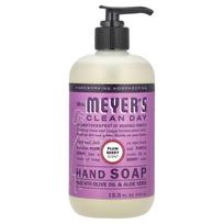 Ponia. Meyers Clean Day, Skystas rankų muilas, Slyvų ir uogų aromatas, 12,5 fl oz (370 ml) pink
