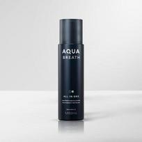 MISSHA For Men Aqua Breath All-In-One | Hydrating & Refreshing Men’s Skincare Lotion | 195ml / 6.59 fl.oz. 1+1 gray