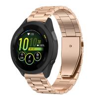 22mm 20mm 18mm Metalinė apyrankė Garmin Forerunner 570 970 55 265 965 165 255 955 Venu 4 3 2/Active 6/5/4 Nerūdijančio plieno apyrankė Garmin Venu 4 41mm rožinio aukso spalvos
