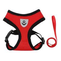 Cat Leash and Harness Cat Tent Kitten Harness Strap for Cats Neck Belt Anti Escape Pets Vest Harness Dog Neck Belt MBD01 S (1.5-2KG) black