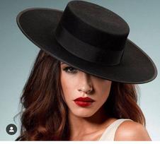 Wide Brim Shell Straw Cowboy Hat Hollow Design Man And Women Can Wear Outdoor Beach Vacation Sun Hat Ins Hot Style Cowboy Hat Adult 56-58 black