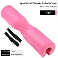 Barbell Sheath Weightlifting Pads Fitness Equipment Sports Safety Foam Barbell Pads Shoulder Pads pink