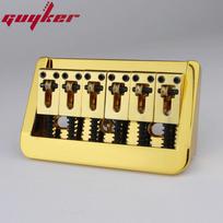 Guyker Reguliuojamas gitaros tiltelis 10,5 mm stygų tarpas su variniais fiksuotais balneliais ir cinko bloku 6 stygų elektrinei gitarai