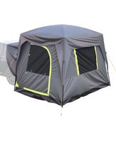 VEVOR SUV Tent for Camping, 10FT L x 8FT W, Waterproof PU2000mm Spacious Double Layer Design for 5-8 Person, SUV Camping Tent with Mesh Windows 248 x 308 x 230 cm
