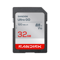 SanDisk Ultra GO SDHC Atminties kortelė 32GB UHS-I | SDSDUGN-032G-GN6IN