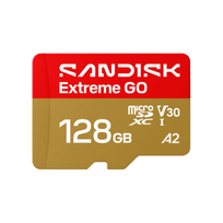 SanDisk Extreme GO microSDXC Atminties kortelė 128GB UHS-I | SDSQXGN-128G-GN6MN