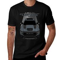 Ram 1500 TRX Anvil Grey T Shirt Graphic Street Wear Men Big and Tall Casual Tee XXL black