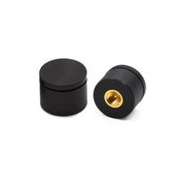 Dual-Band Mini Bluetooth/WiFi Router Antenna with SMA Internal Pin Black Button Antenna - Inner Pin