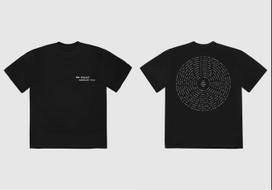 Arian@ Grande Eternal Sunshine Tour Swirl Unisex T-Shirt S gray