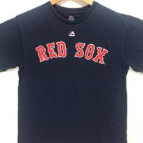 Majestic Red Sox T-Shirt MLB Baseball Graphic Tee Navy Blue Mens Size M Unisex T-Shirt L black