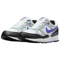 Nike Air Span 2 Slip-On AH8047-013 laisvalaikio batai, atsparūs dilimui, juodi, balti, violetiniai. 44 gray
