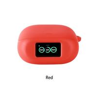 For Anker Soundcore Liberty 5 Pro Case Solid Color Silicone Shockproof Bluetooth Earphone Cover Liberty 5Pro Hearphone Box 1pc raudona